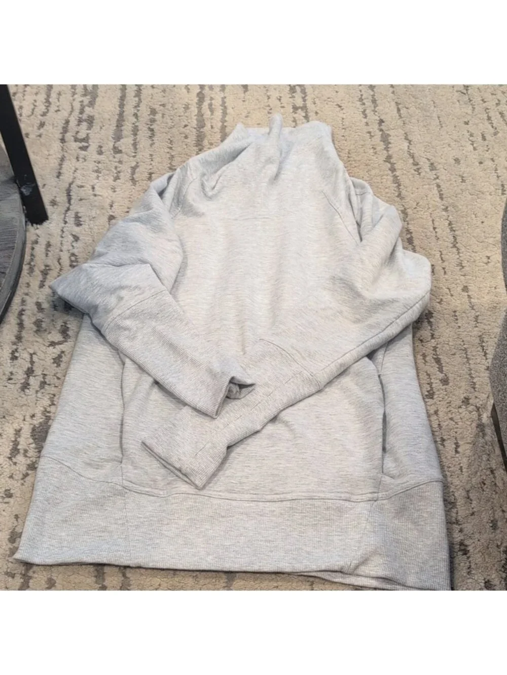 Lululemon High Lines Pullover Heathered Core Ultra Light Grey